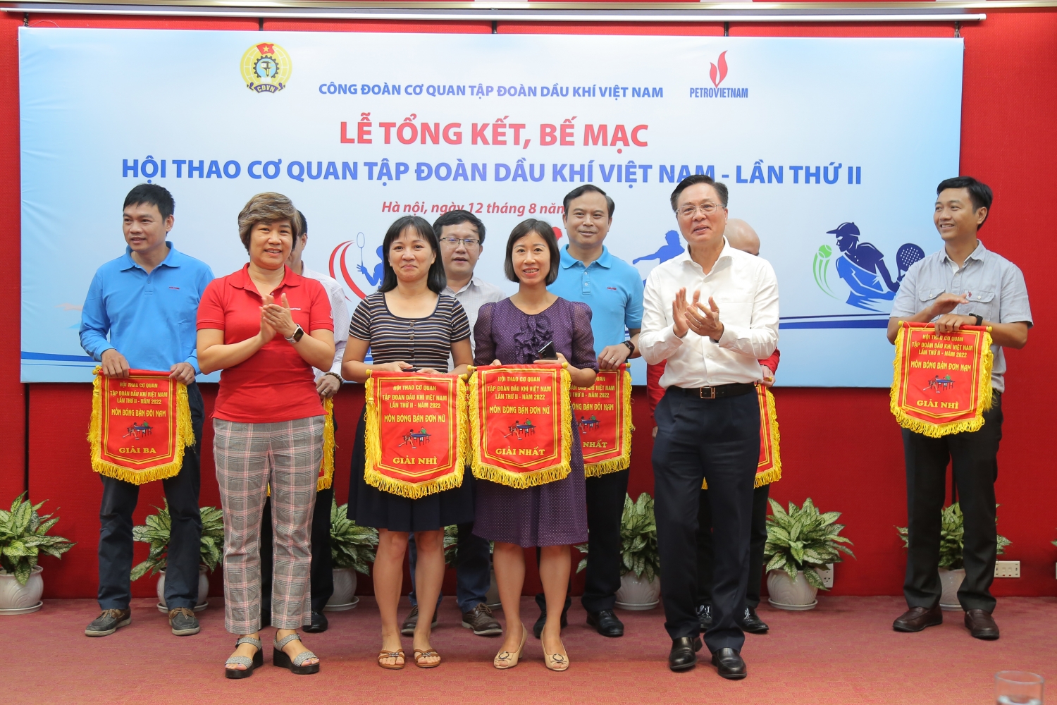 Hội thao Cơ quan Tập đoàn lần thứ II thành công tốt đẹp Hội thao Cơ quan Tập đoàn lần thứ II thành công tốt đẹp