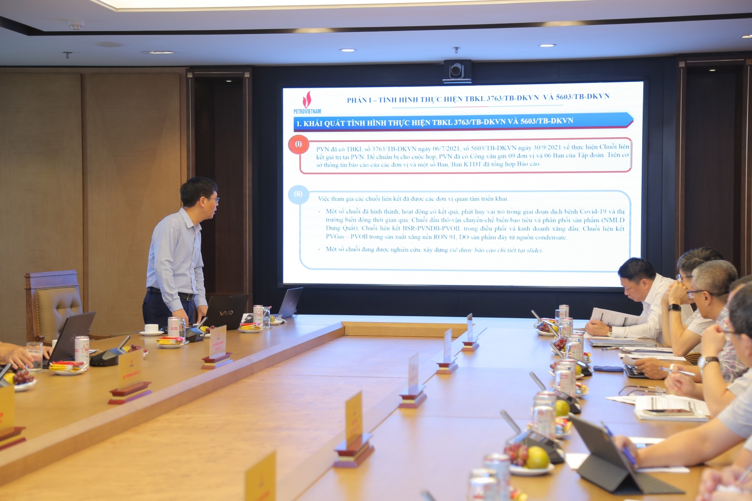 Thực hiện chuỗi liên kết là nét đổi mới trong công tác quản trị chung của Tập đoàn