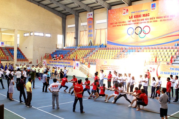 khai mac ngay hoi van hoa the thao pvi khu vuc mien trung 2015