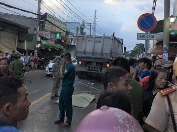 TP HCM: Xe tải chạy giờ cấm gây tai nạn chết người