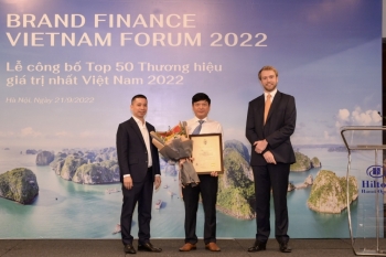 Petrovietnam tiếp tục duy trì vị trí trong Top 10 thương hiệu giá trị nhất Việt Nam năm 2022