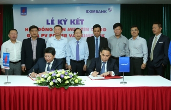 PV Power ký kết hợp đồng hạn mức tín dụng với Eximbank