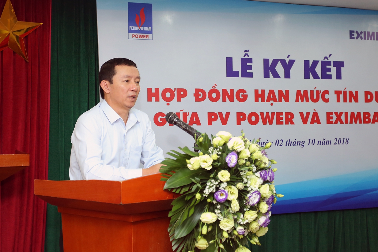 pv power ky ket hop dong han muc tin dung voi eximbank