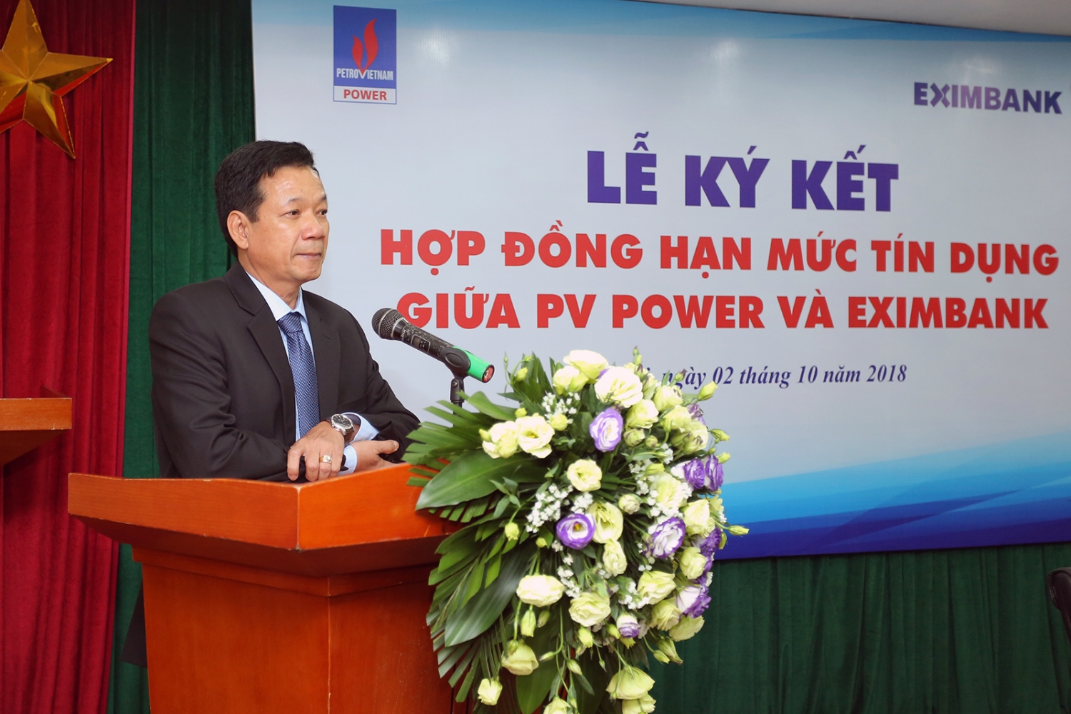 pv power ky ket hop dong han muc tin dung voi eximbank