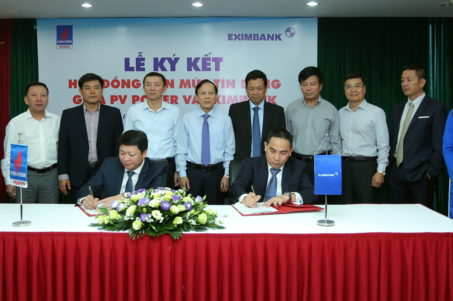 pv power ky ket hop dong han muc tin dung voi eximbank