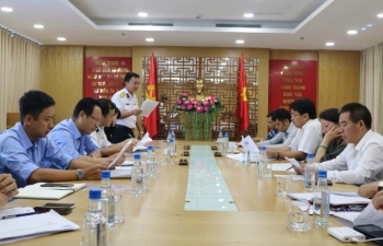Lãnh đạo PVN làm việc với Công ty TNHH Tân Cảng - Petro Cam Ranh