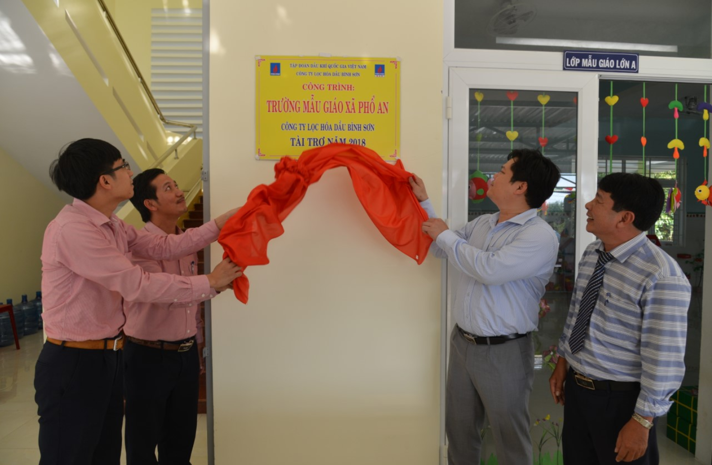 bsr to chuc khanh thanh truong mam non xa pho an