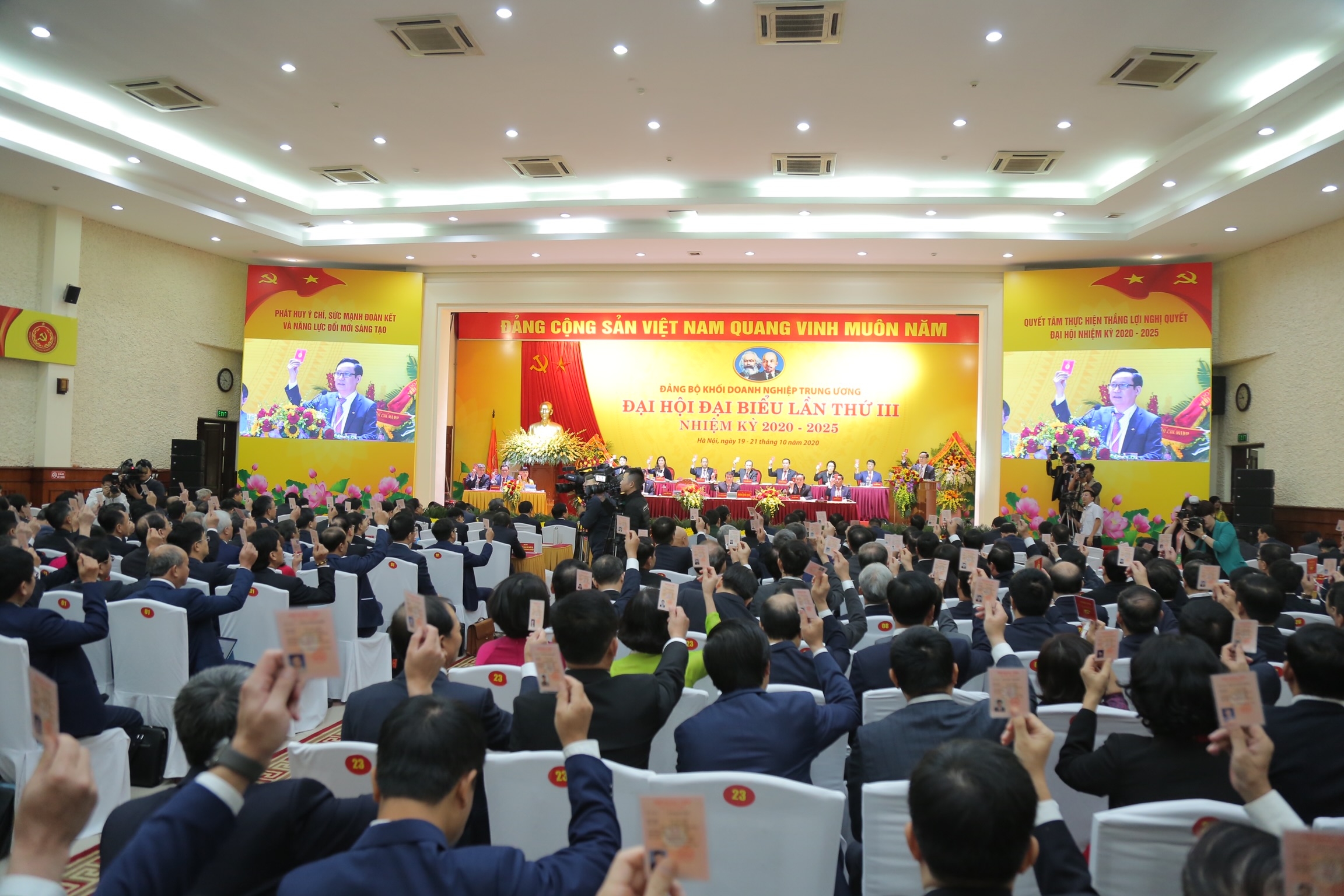 Khai mạc Đại hội Đại biểu Đảng bộ Khối Doanh nghiệp Trung ương lần thứ III, nhiệm kỳ 2020   2025