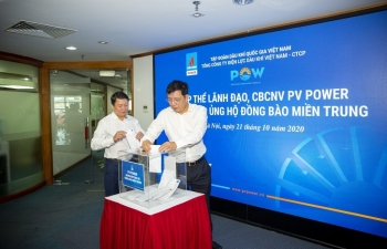 PV Power chung tay hướng về đồng bào miền Trung