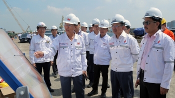 Chủ tịch HĐTV Petrovietnam Hoàng Quốc Vượng kiểm tra thực địa, hạ tầng và năng lực của các đơn vị Vietsovpetro, PTSC, PETROCONs