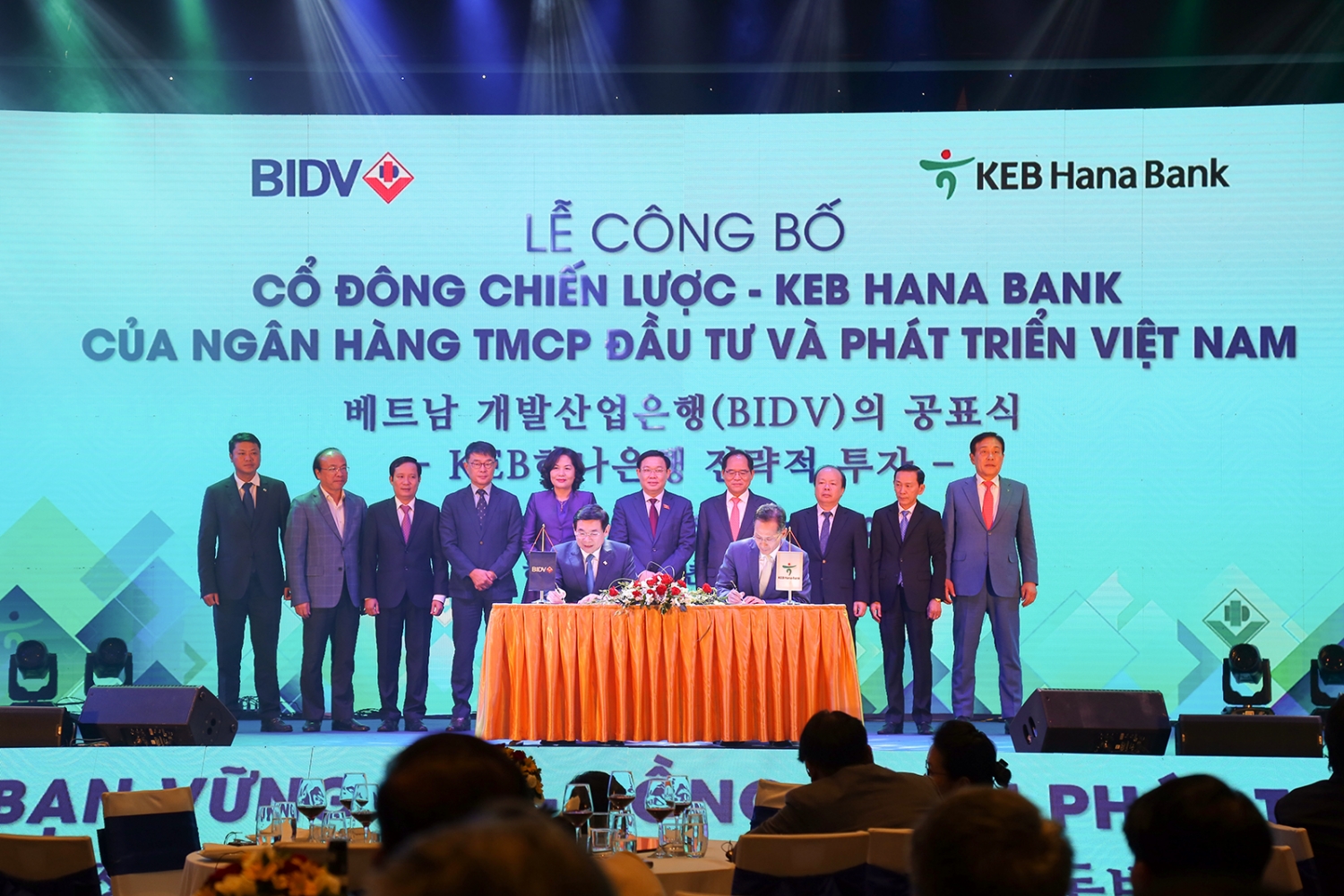 bidv chinh thuc cong bo co dong chien luoc nuoc ngoai