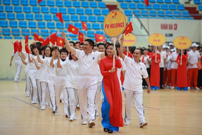 Khai mạc Ngày hội Văn hóa Thể thao PVI 2015 khu vực miền Bắc khai mac ngay hoi van hoa the thao pvi 2015 khu vuc mien bac