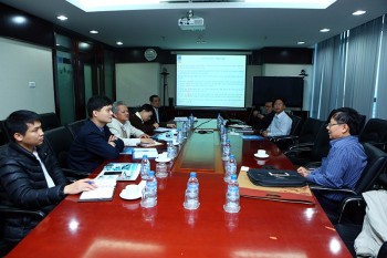Ban KHCN PVN làm việc với đoàn công tác của EVN