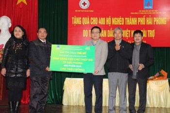 PVFCCo đem tết ấm đến những gia đình khó khăn Hải Phòng