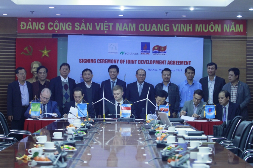 ky ket thoa thuan cung phat trien du an dien gio ke ga