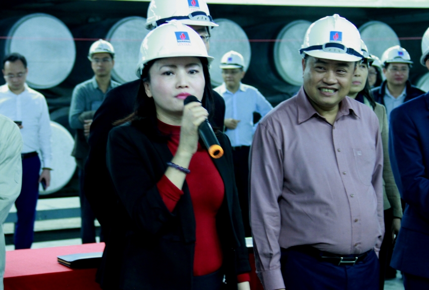 chu tich hdtv pvn tran sy thanh kiem tra tinh hinh nha may xo soi dinh vu