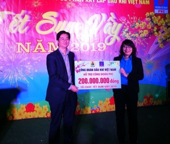“Tết sum vầy - Xuân nghĩa tình Dầu khí” trên công trường NMNĐ Thái Bình 2