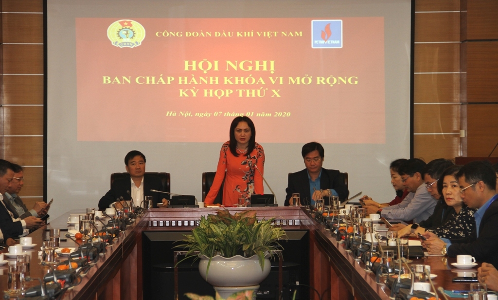 cong doan dau khi viet nam to chuc hoi nghi ban chap hanh mo rong ky hop thu x