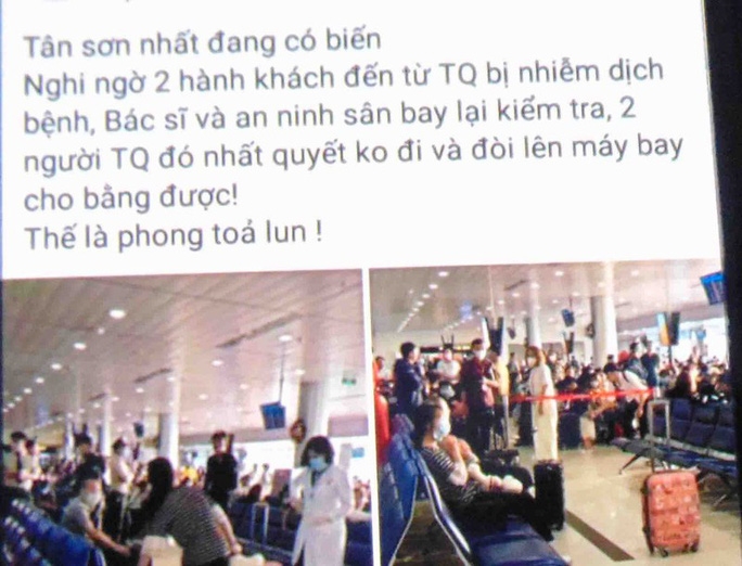 thong tin 2 ca nhiem virut corona tai san bay tan son nhat la sai su that