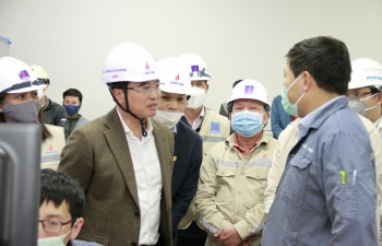 Hoạt động xuyên Tết, nỗ lực cao nhất bám sát mốc tiến độ đốt lửa lần đầu của NMNĐ Thái Bình 2