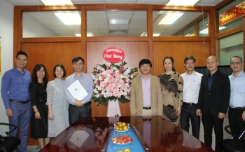 Ban TT&VHDN PVN chúc mừng Báo Năng lượng Mới nhân kỷ niệm 9 năm Ngày ra số báo đầu tiên