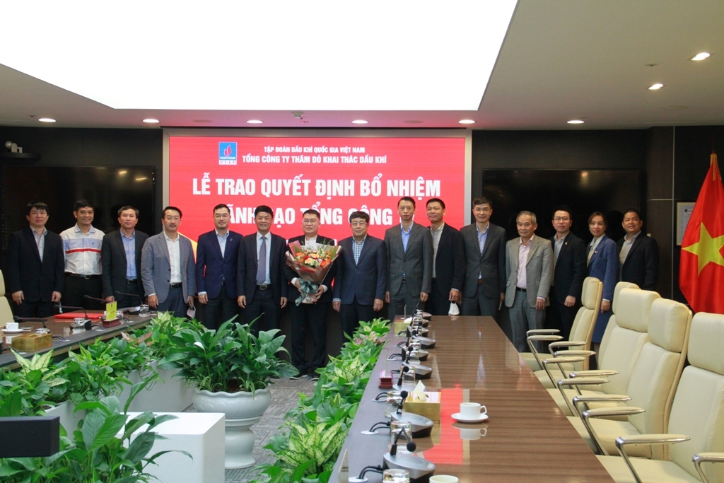 PVEP bổ nhiệm đồng chí Đinh Văn Đức làm Thành viên HĐTV