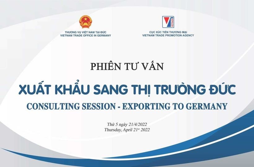 Bộ Công Thương sắp tổ chức phiên tư vấn xuất khẩu sang Đức