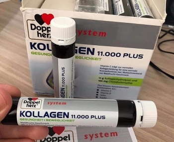 Hà Nội: Tạm giữ 8.100 hộp thực phẩm xương khớp KOLLAGEN 11.000 PLUS trôi nổi