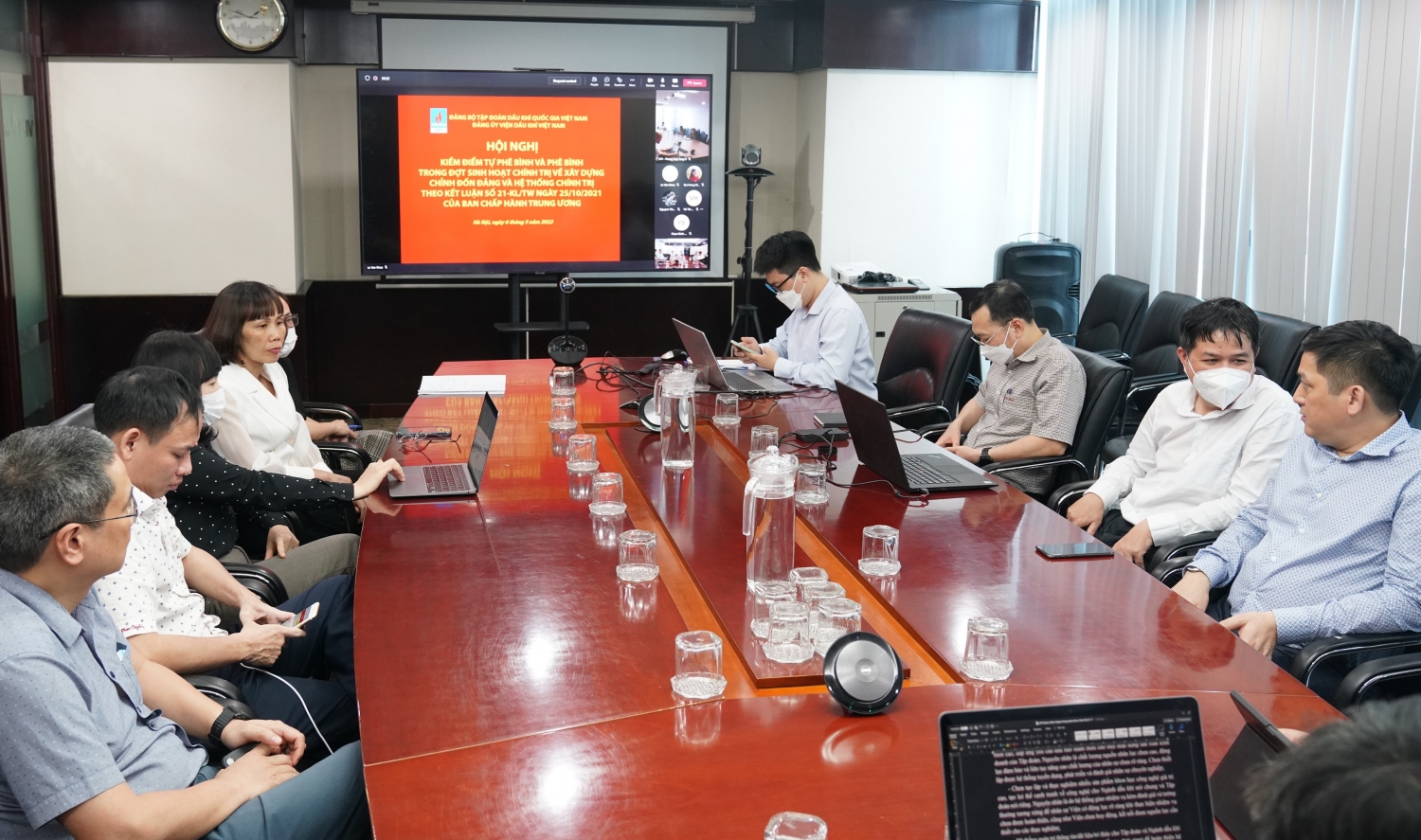 VPI tổ chức Hội nghị kiểm điểm tự phê bình và phê bình với chủ đề "Tự soi - Tự sửa"