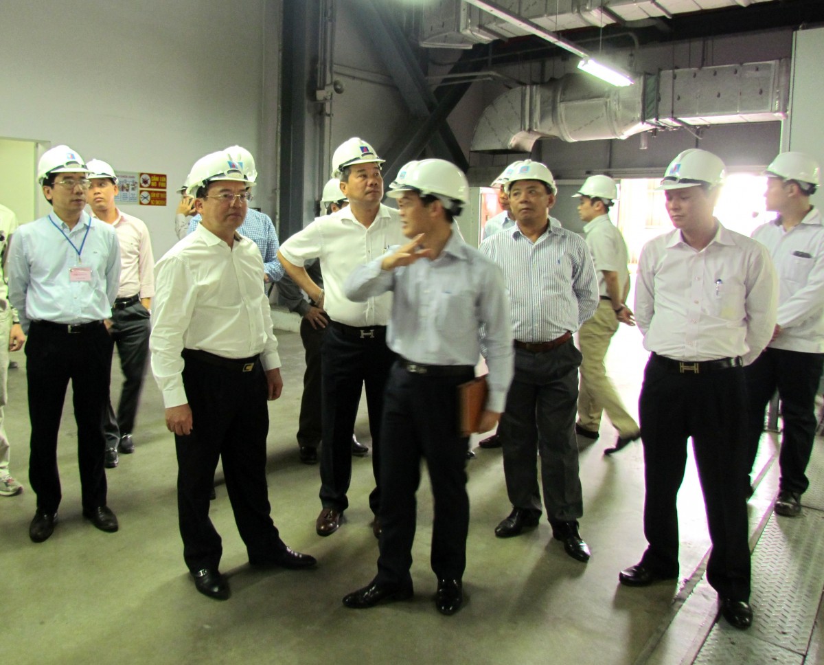 Tổng giám đốc PVN Nguyễn Quốc Khánh làm việc tại Hải Phòng