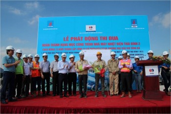 NMNĐ Thái Bình 2 thành công thử áp lò hơi Tổ máy số 1