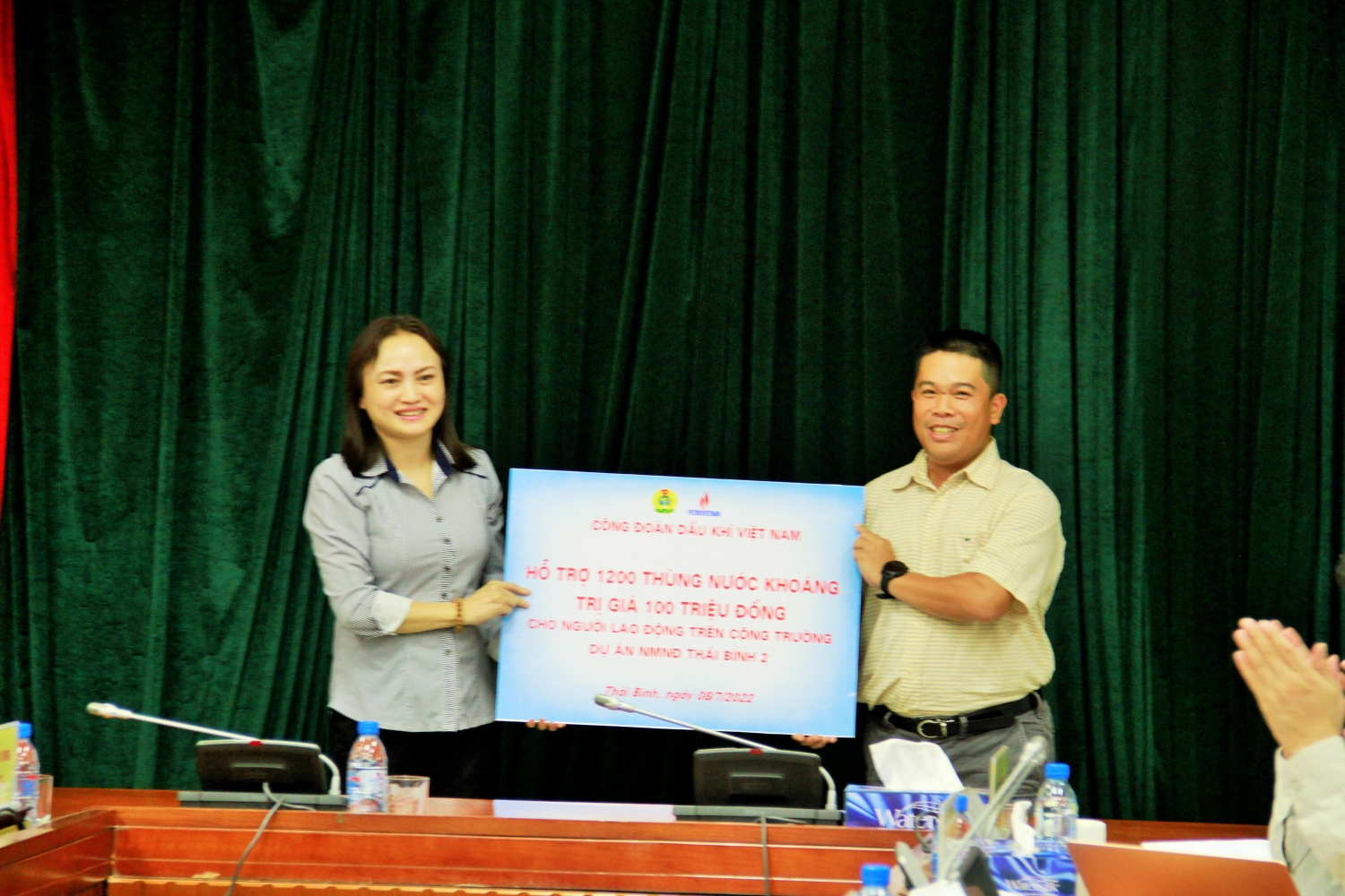 CĐ DKVN sơ kết phong trào thi đua triển khai xây dựng, vận hành NMNĐ Thái Bình 2 trong 6 tháng đầu năm 2022