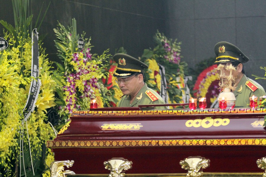 Thượng tướng Bùi Quang Bền, Thứ trưởng Bộ Công an, nhìn mặt nhà báo lão thành lần cuối