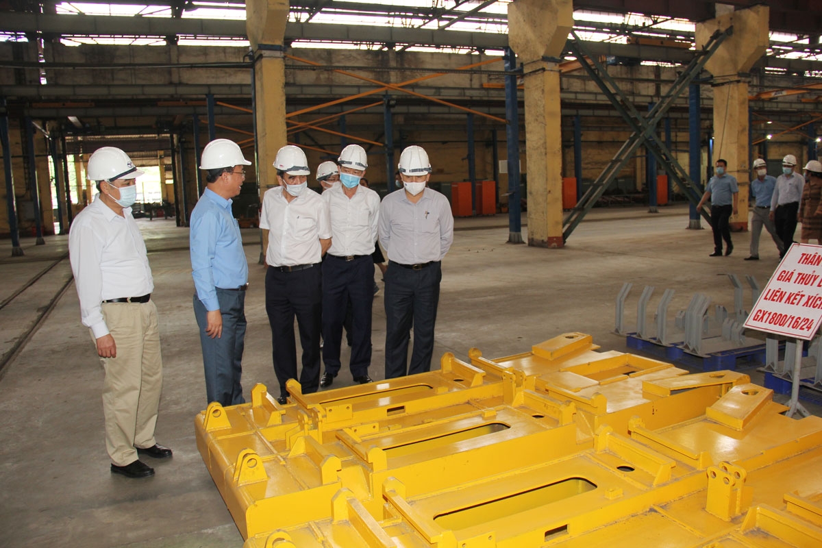 Khối Cơ khí TKV có gần nửa đơn vị hoàn thành sớm kế hoạch doanh thu 2021