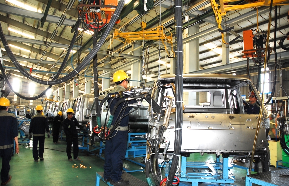 10 tháng năm 2018, sản xuất công nghiệp tăng 10,4%