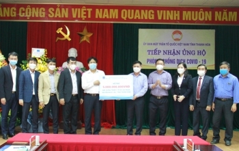 Petrovietnam trao hỗ trợ tỉnh Thanh Hóa 6 tỉ đồng phòng chống dịch Covid-19