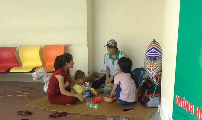 muon kieu nghi trua tai benh vien ngay nang nong