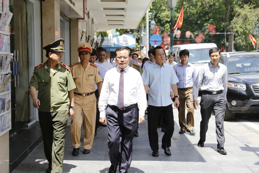 Bí thư Thành ủy Hà Nội gặp mặt, thăm hỏi Tổ công tác 141