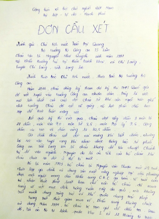 "Hãy vứt tâm thư và ngẩng cao đầu!" hay vut tam thu di va ngang cao dau