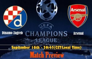 Link trực tiếp sopcast trận Zagreb-Arsenal (1h45, 17/09)