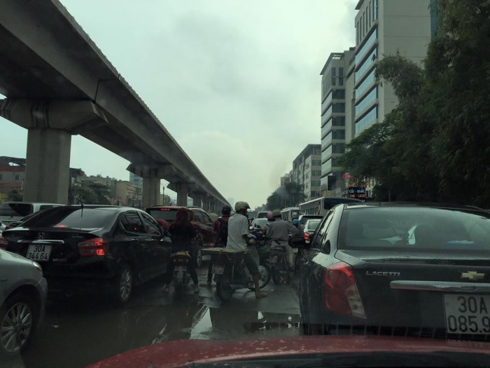 ha noi giao thong te liet o duong vanh dai 3