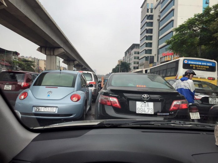 ha noi giao thong te liet o duong vanh dai 3