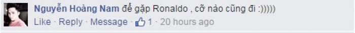 'Người ngoài hành tinh' Ronaldo tới Việt Nam: NHM nghĩ gì? tin nhap 20151008124139