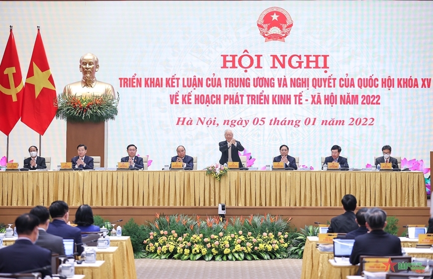 Nghị quyết Phiên họp Chính phủ thường kỳ tháng 12/2021