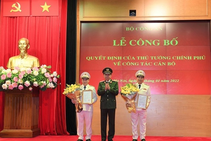 Thủ tướng Chính phủ bổ nhiệm 2 Thứ trưởng Bộ Công an