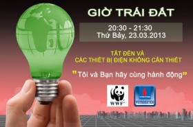 PETROSETCO tích cực hưởng ứng chiến dịch Giờ Trái đất 2013