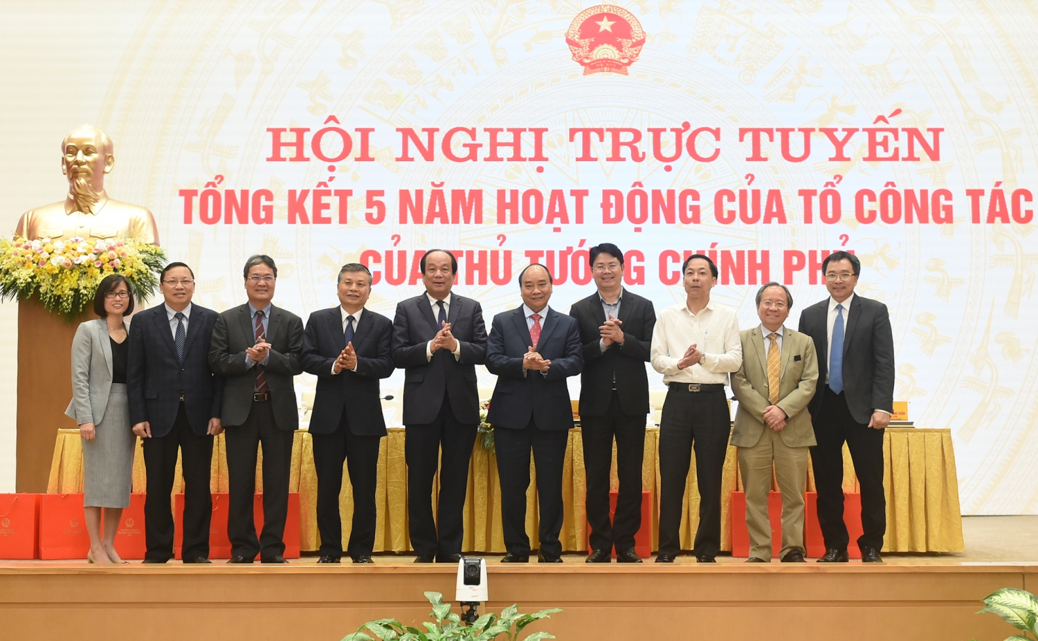 Hội nghị trực tuyến tổng kết 5 năm hoạt động Tổ công tác của Thủ tướng Chính phủ