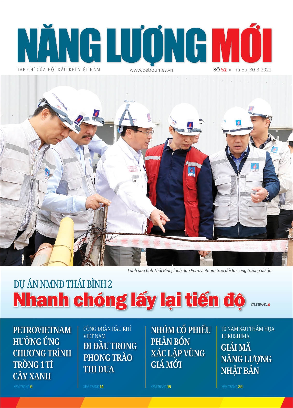 Đón đọc Tạp chí Năng lượng Mới số 52, phát hành thứ Ba ngày 30/3/2021 Đón đọc Tạp chí Năng lượng Mới số 52, phát hành thứ Ba ngày 30/3/2021