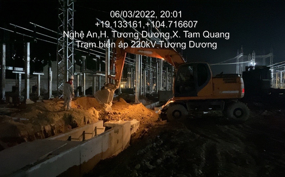 Dự án trạm biến áp 220kV Tương Dương sắp về đích