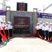 Khai trương đồng hồ đếm ngược thời gian cụm dự án giải tỏa công suất NMNĐ BOT Vân Phong 1